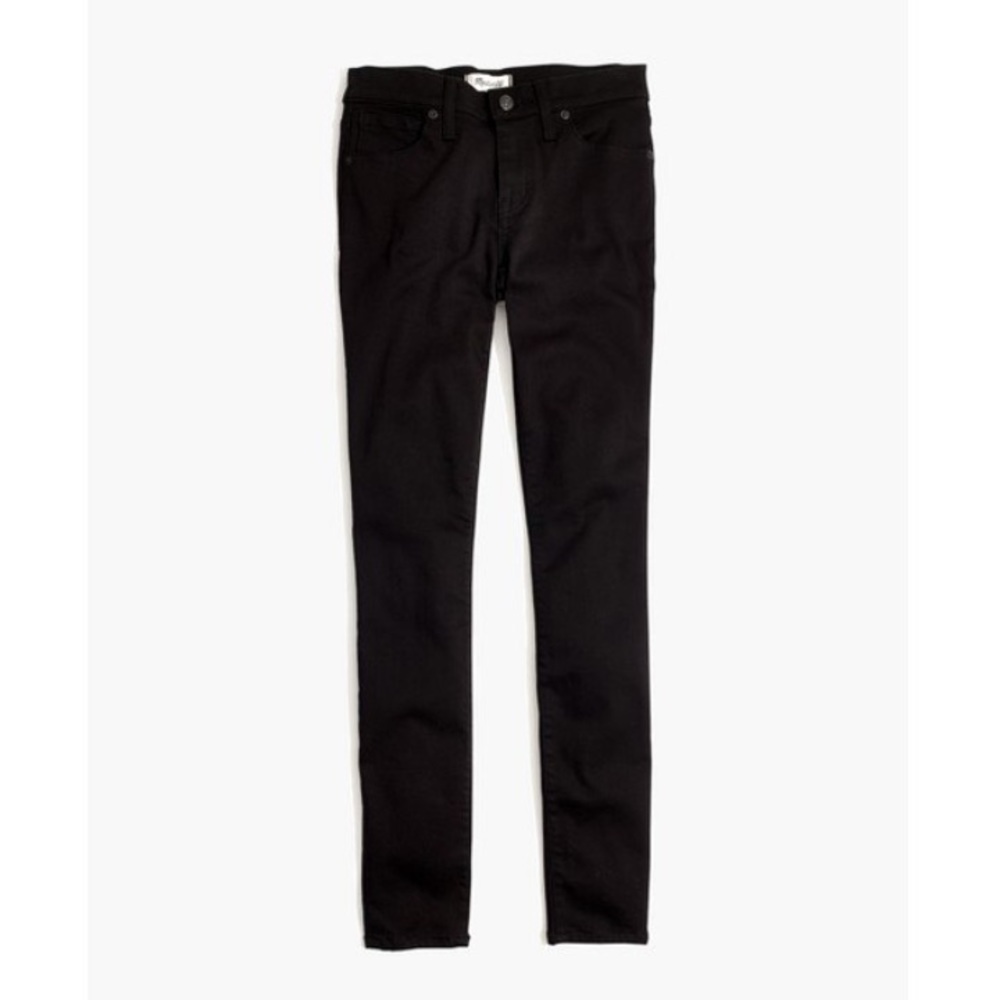 Madewell 8" Black Jeans